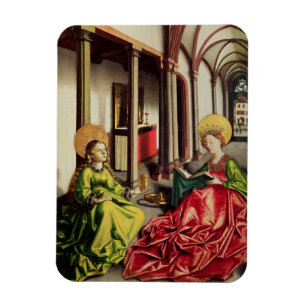 St Mary Magdalene och St. Catherine av Alexandria Magnet