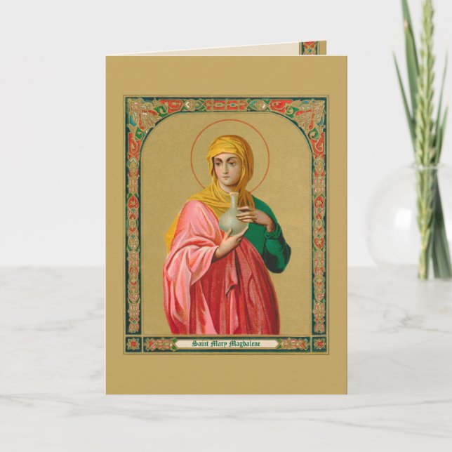 St. Mary Magdalene som Myrrhbearer-kort (ORX 01) Kort (Framsida)