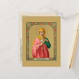 St. Mary Magdalene som Myrrhbearer (ORX 01) Postc Vykort