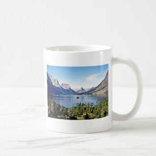 St Mary sjö - glaciärnationalpark Kaffemugg