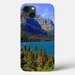 St Mary sjö, glaciärnationalpark, Montana