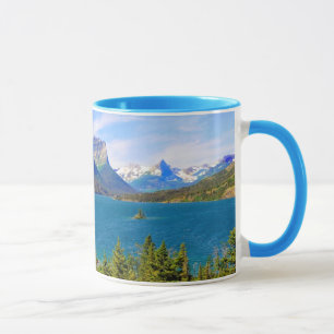 St Mary sjö, glaciärnationalpark, Montana Mugg