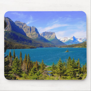 St Mary sjö, glaciärnationalpark, Montana Musmatta