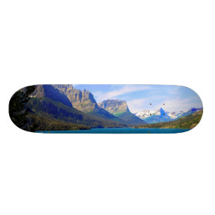 St Mary sjö, glaciärnationalpark, Montana Skateboard Bräda 21,5 Cm