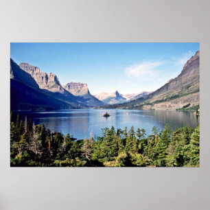St. Mary Sjö - Glacier National Park Poster