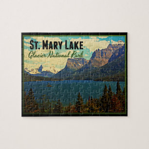 St. Mary Sjö Glacier NP Pussel