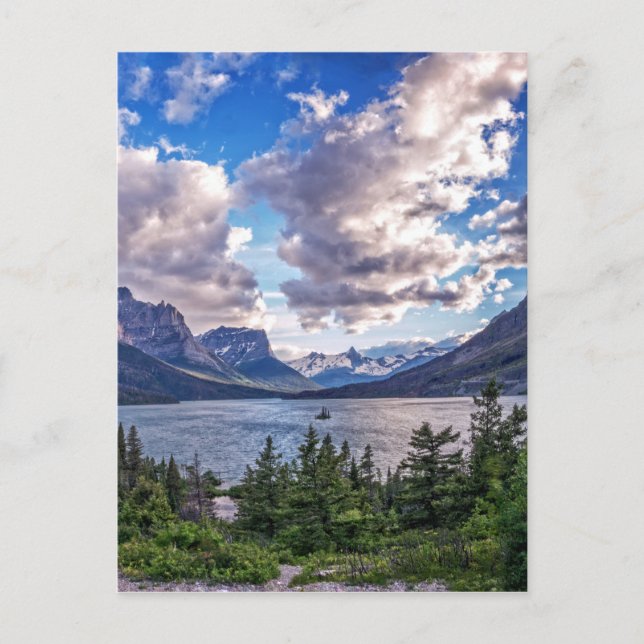 St. Mary Sjö Sunset Vykort (Framsida)