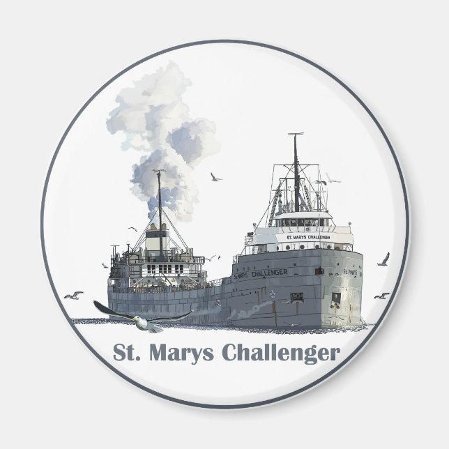 St. Marys Challenger Magnet (Framsidan)