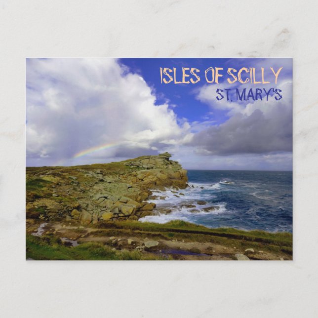 St. Mary's Coast - Isles Of Scilly Vykort (Framsida)
