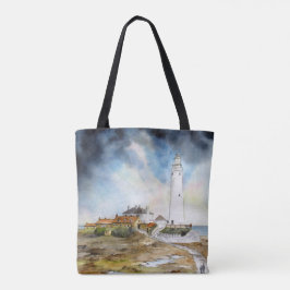 St. Marys fyr Tote Bag Tygkasse