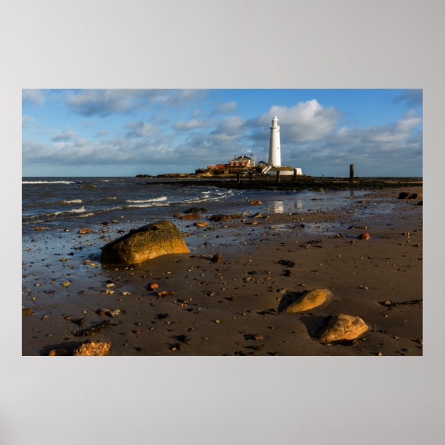 St. Mary'S Island | Whitley, England Poster (Framsidan)