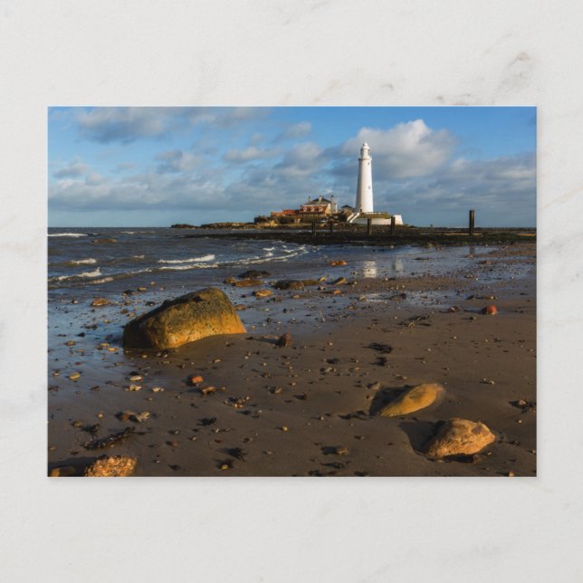 St. Mary'S Island | Whitley, England Vykort (Framsida)