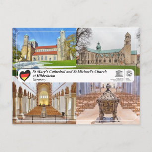 St. Marys katedral och St. Michael's Church Vykort