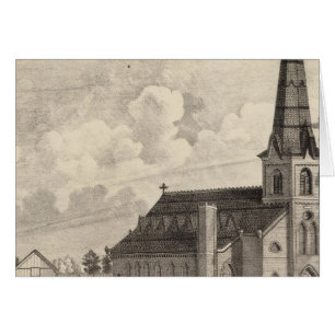 St Marys katolska kyrka Hälsningskort
