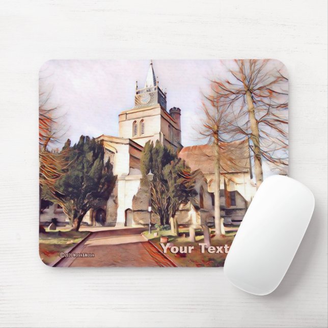 St. Marys kyrka - Aylesbury Musmatta (Med mus)