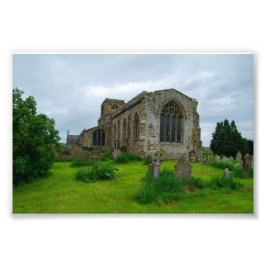 St. Marys kyrka, Leake North Yorkshire Heritage Fototryck