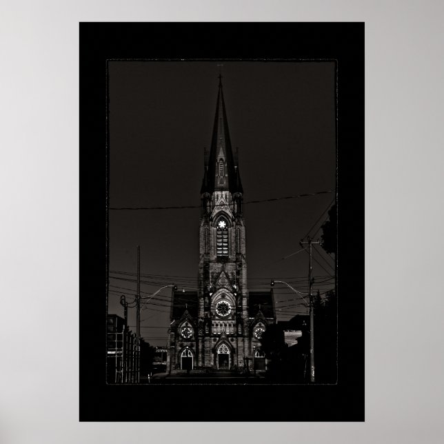 St. Marys kyrka nr 1 med Gräns Poster (Framsidan)