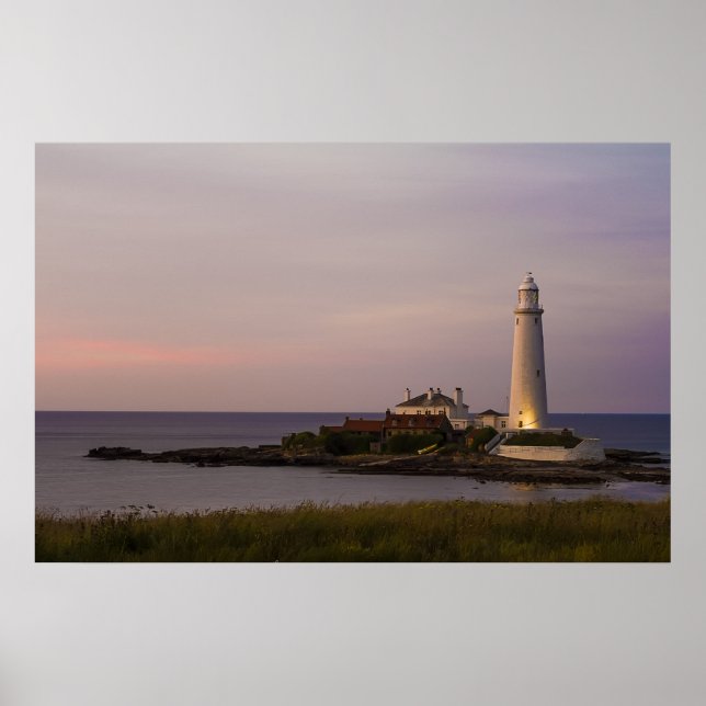 St.Marys Lighthouse, Whitley Bay Poster (Framsidan)