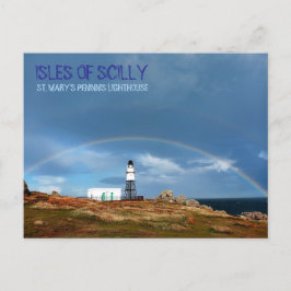 St. Mary's Peninnis Lighthouse - Isles Of Scilly Vykort
