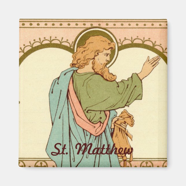 St. Matteus aposteln (RLS 10) Magnet (Framsidan)