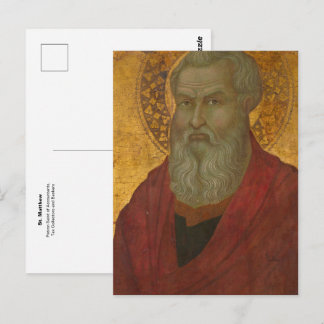 St. Matteus skyddshelgon för Vykort