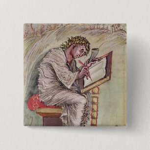 St Matthew från de Ebbo gospelen Knapp