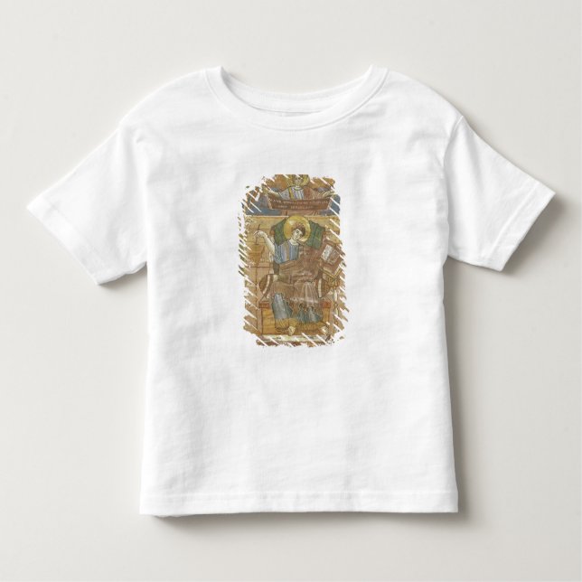 St. Matthew, från Gospelet St. Riquier T-shirt (Framsida)