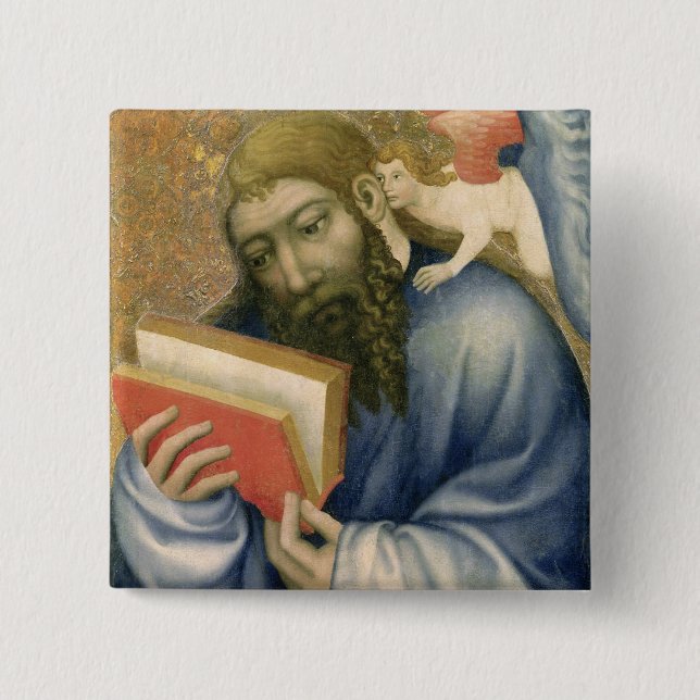 St Matthew från kapell av Karlstejn Knapp (Framsida)