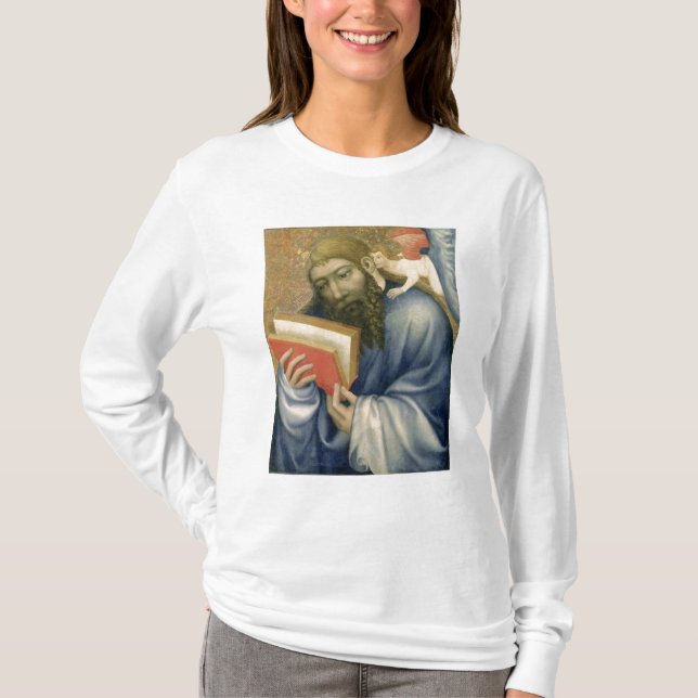 St Matthew från kapell av Karlstejn Tee Shirt (Framsida)