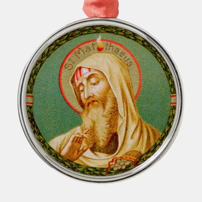 St. Matthew the Apostle (JMAS 08) Julgransprydnad Metall (Framsidan)