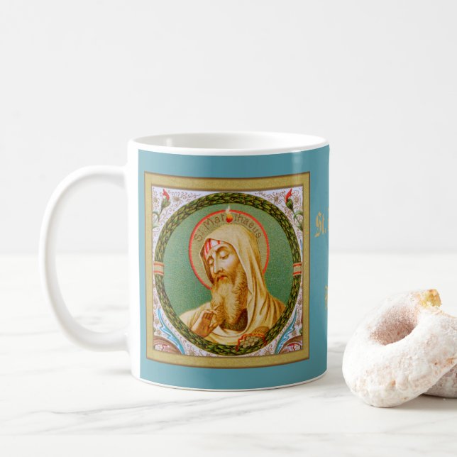 St. Matthew the Apostle (JMAS 08) Kaffemugg (Med munk)