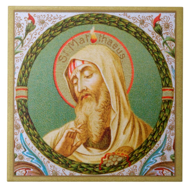 St. Matthew the Apostle (JMAS 08) Kakelplatta (Framsidan)