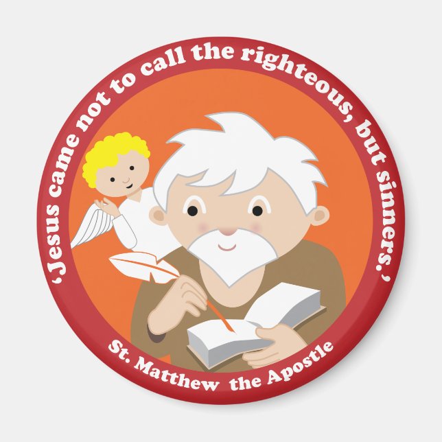 St. Matthew the Apostle Magnet (Framsidan)