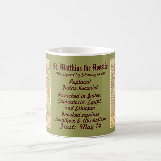 St. Matthias the Apostle (RLS 11) Coffee Mugg 2a (Center)