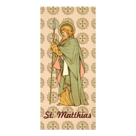 St. Matthias the Apostle (RLS 11) Rack Card 2 Reklamkort