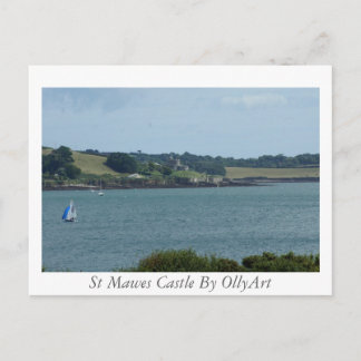 St Mawes Castle by OllyArt Photography Vykort
