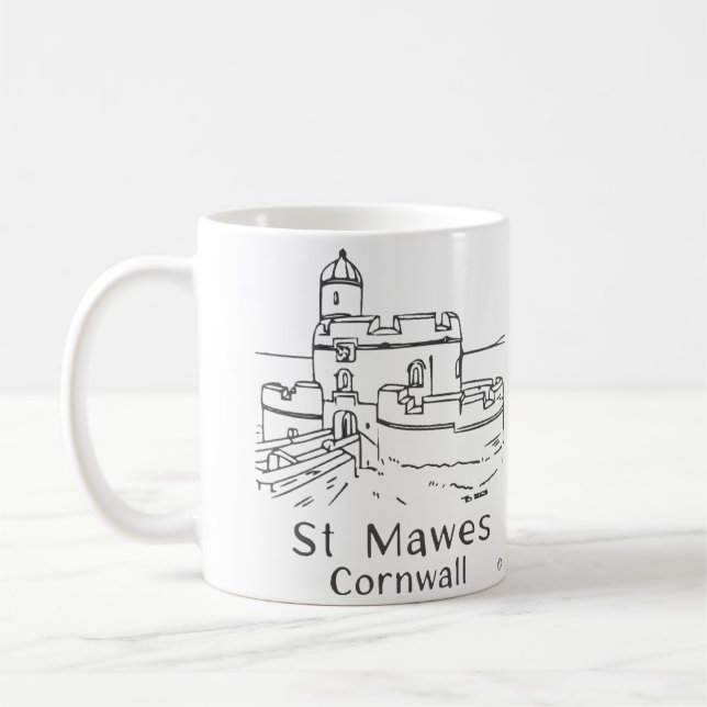 St Mawes Castle Mugg (Vänster)