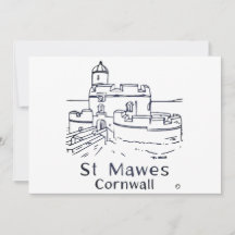 St Mawes slott kort