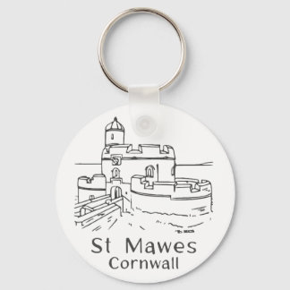 St Mawes slott nyckelring