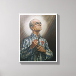St Maximillian Kolbe Canvastryck