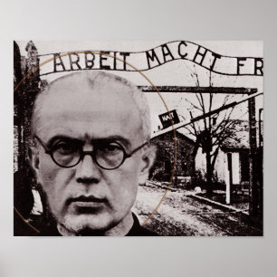 ST MAXIMILLIAN KOLBE POSTER