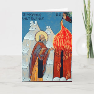 St. Maximus kojagasbrännaren Kort