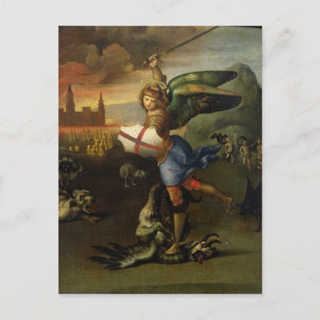 St. Michael, 1503-05 Vykort (Framsida)