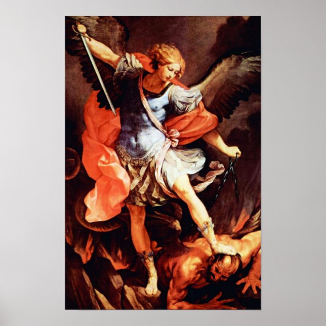 St Michael Archangel 02B Poster (Framsidan)