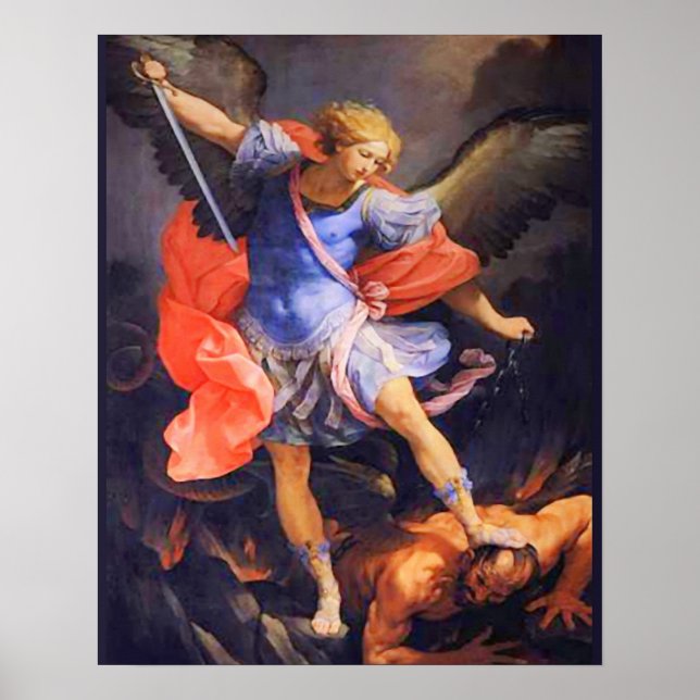 St Michael Archangel 03A Poster (Framsidan)