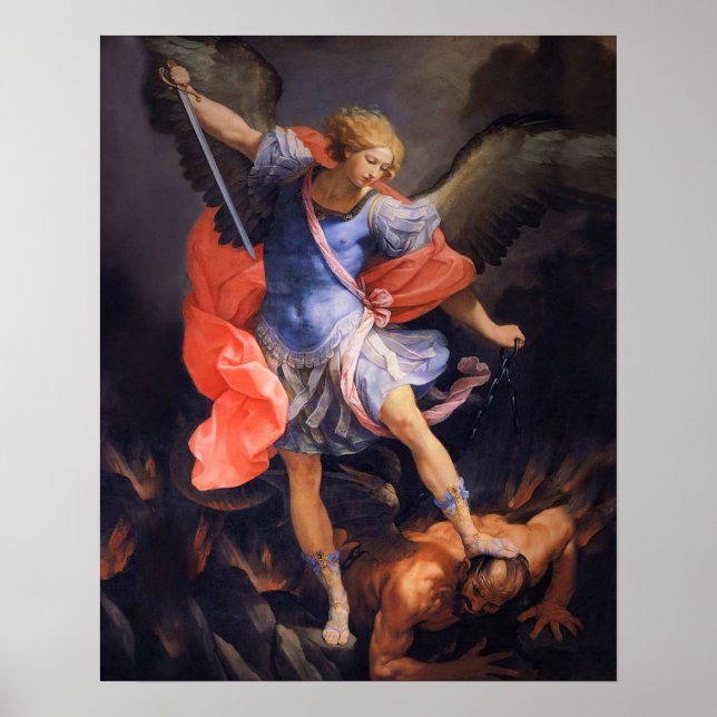 St Michael Archangel 03A Poster (Framsidan)
