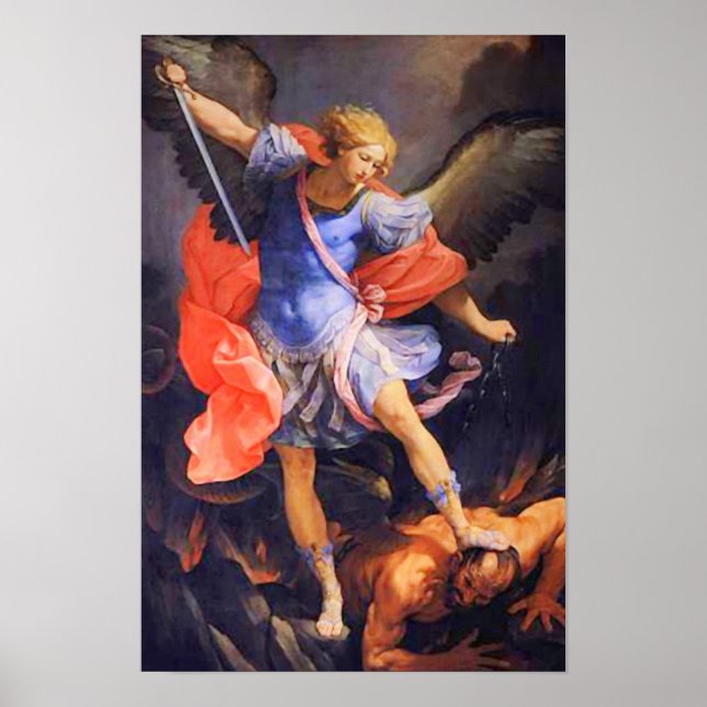 St Michael Archangel 03B Poster (Framsidan)