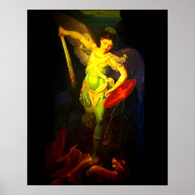 St Michael Archangel 05A Poster (Framsidan)