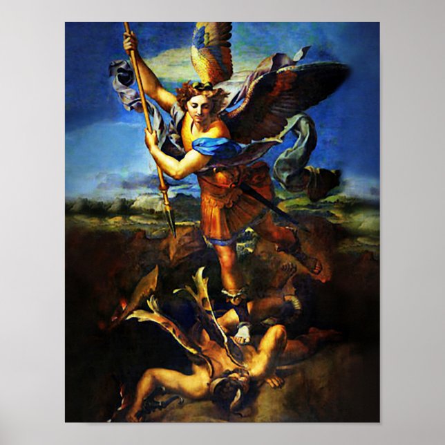 St Michael Archangel 30 Poster (Framsidan)
