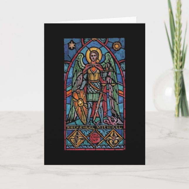 St Michael - Archangel Kort (Framsida)